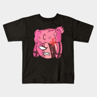 Fnf Ruv emoji angry Kids T-Shirt